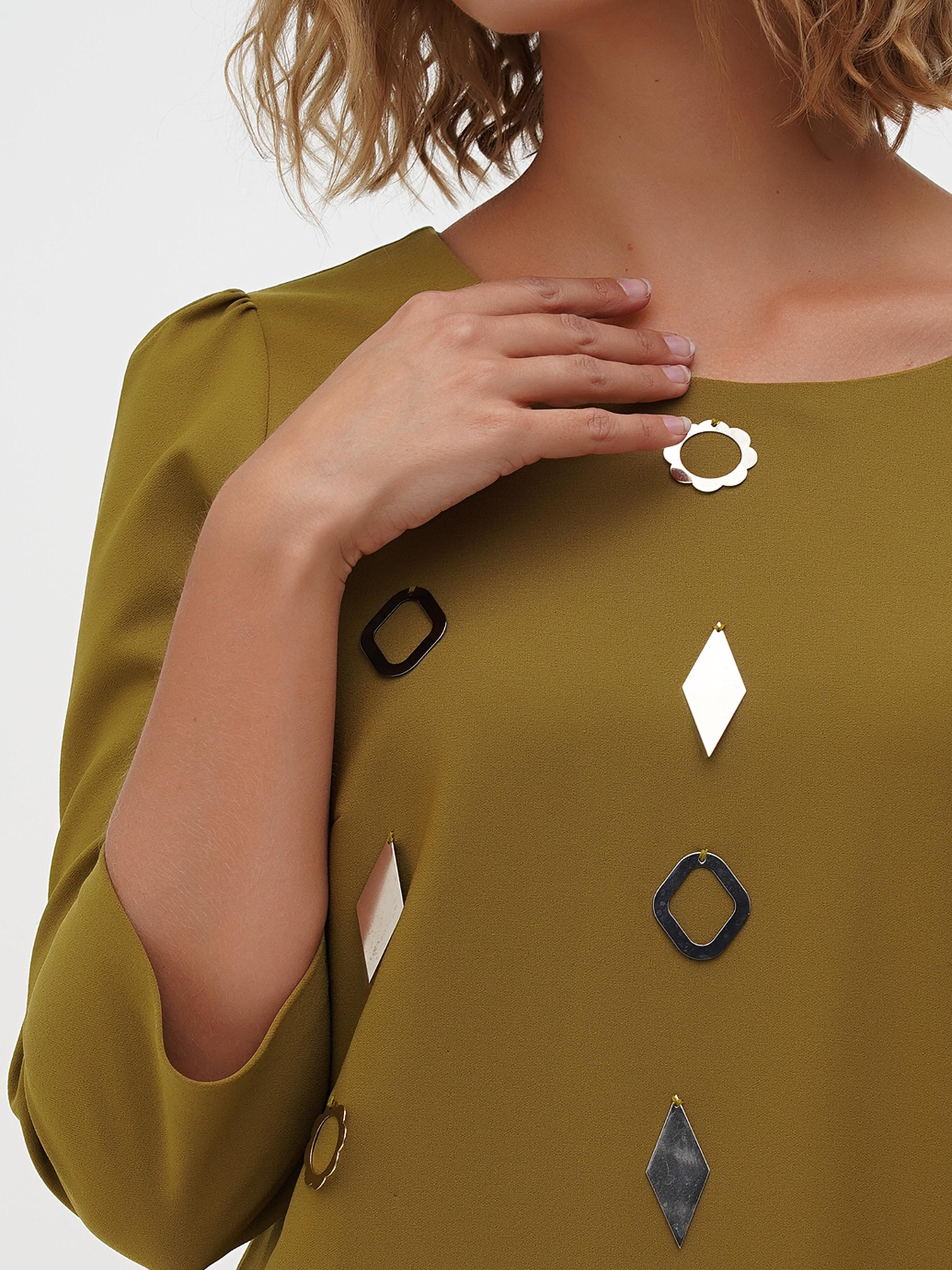 Платье мини Sassofono модель A271-CL-2655 Фото