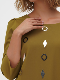 Платье мини Sassofono модель A271-CL-2655 Фото