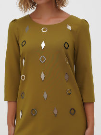 Платье мини Sassofono модель A271-CL-2655 Платье мини Sassofono модель A271-CL-2655 Фото