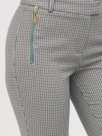 Повсякденні штани Sassofono модель A271-CL-3335_бирюзовый_серый Фото