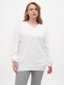 Джемпер Sassofono модель A271-SF-1877_белый Фото