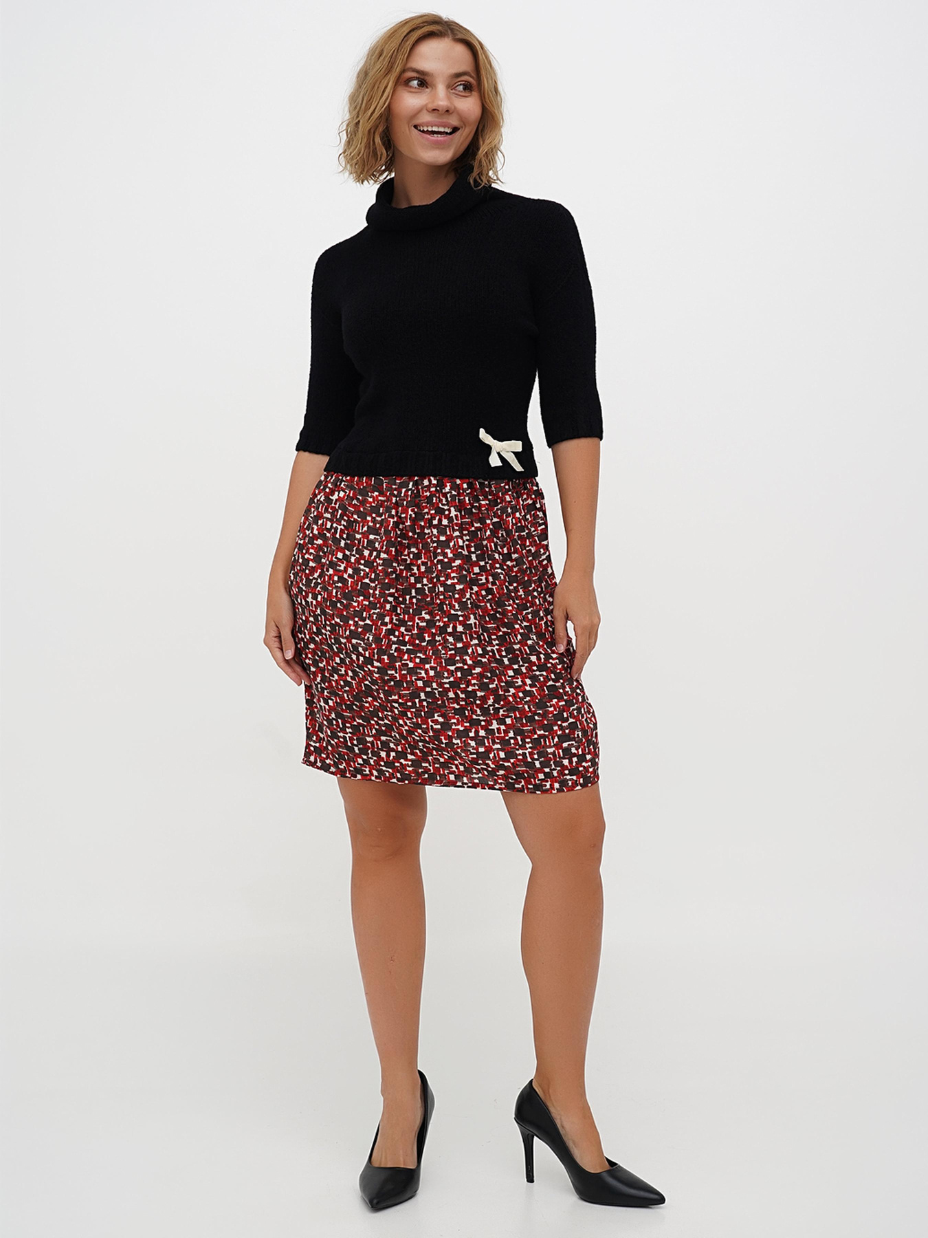 Платье мини Sassofono модель A271-SC-2577 Фото