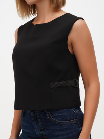 Жилет классический Sassofono модель A271-SF-1252_черный Фото