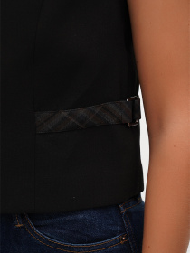 Класичний жилет Sassofono модель A271-SF-1252_черный Фото