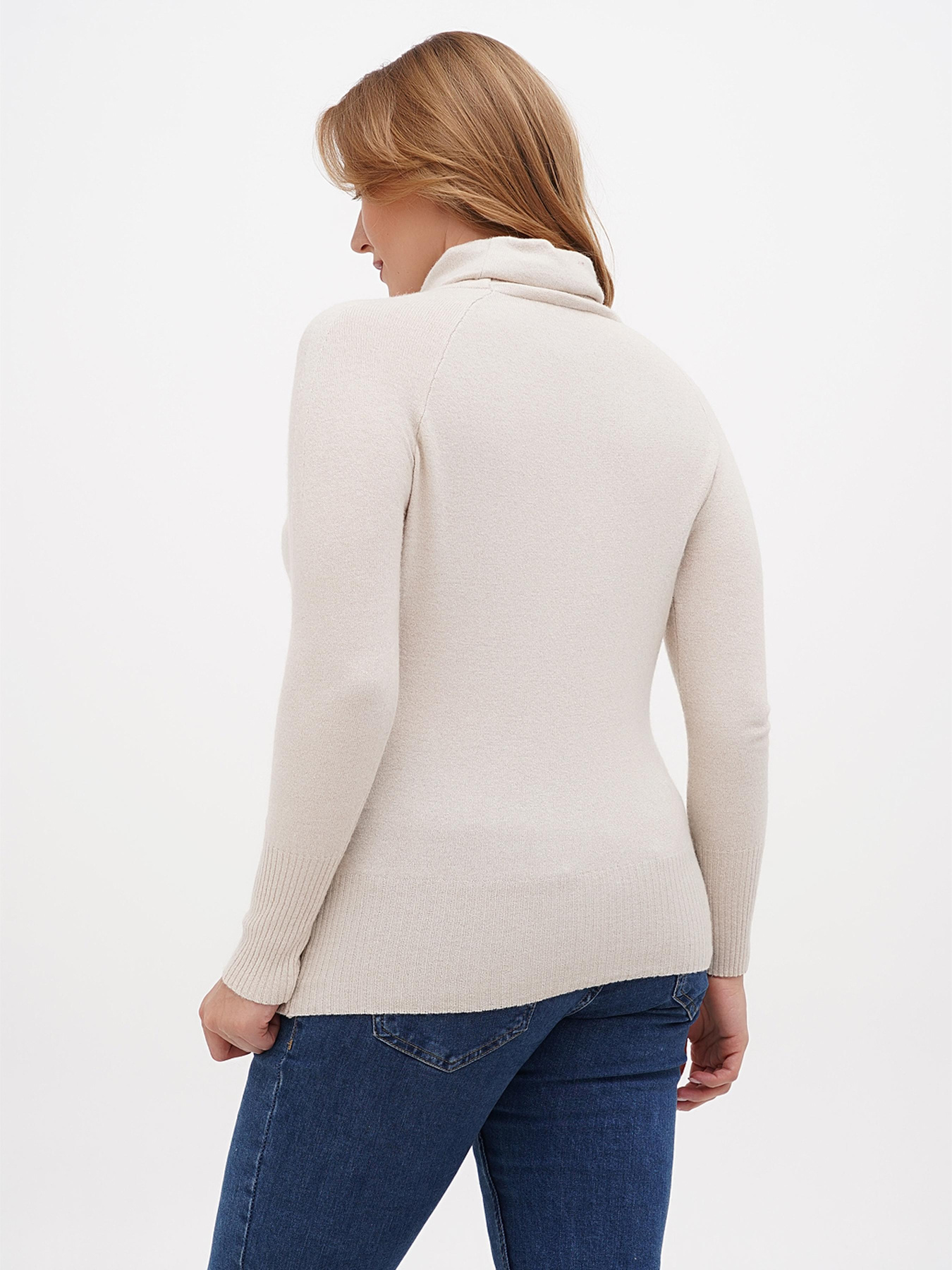 Водолазка Sassofono модель A271-SF-3597_бежевый Фото