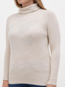 Водолазка Sassofono модель A271-SF-3597_бежевый Фото