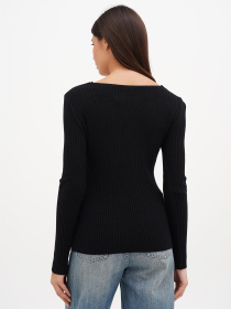 Лонгслив Sassofono модель A271-SC-3608_черный Фото