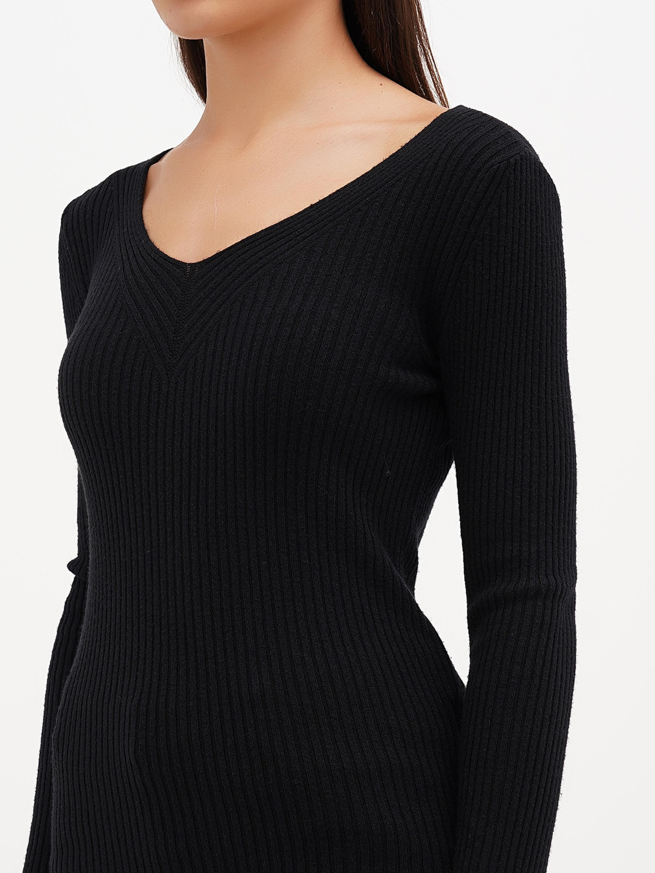 Лонгслив Sassofono модель A271-SC-3608_черный Фото