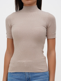 Водолазка Sassofono модель A271-SC-3606_бежевый Фото