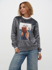 Свитшот Sassofono модель A271-SF-3772 Фото