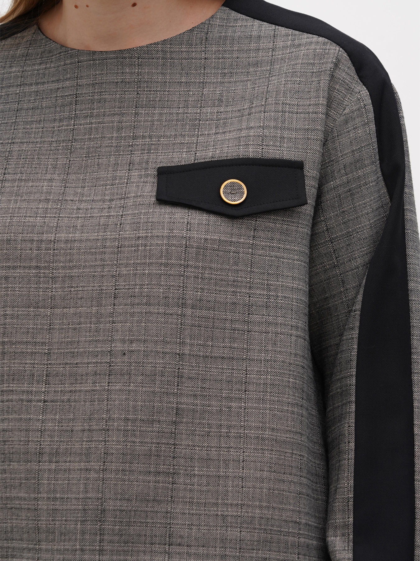 Блуза Sassofono модель A271-SF-3826 Блуза Sassofono модель A271-SF-3826 Фото