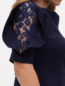 Сукня міні Sassofono модель A271-SC-3474_темно_синий Фото