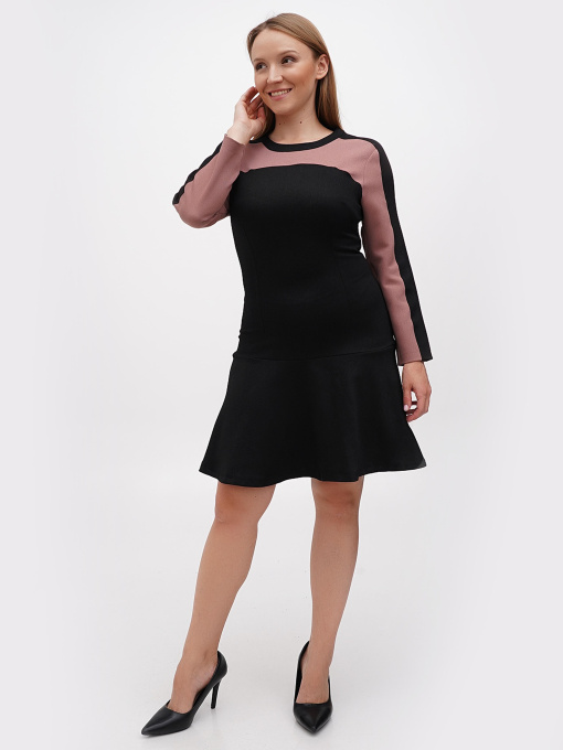 Платье мини Sassofono модель A271-SC-1912_чёрный Фото