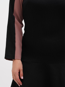 Платье мини Sassofono модель A271-SC-1912_чёрный Фото