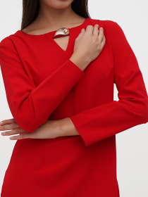 Платье мини Sassofono модель A271-SC-1914_красный Фото