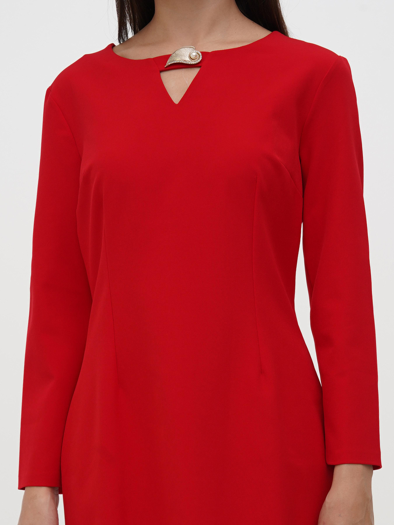 Платье мини Sassofono модель A271-SC-1914_красный Фото