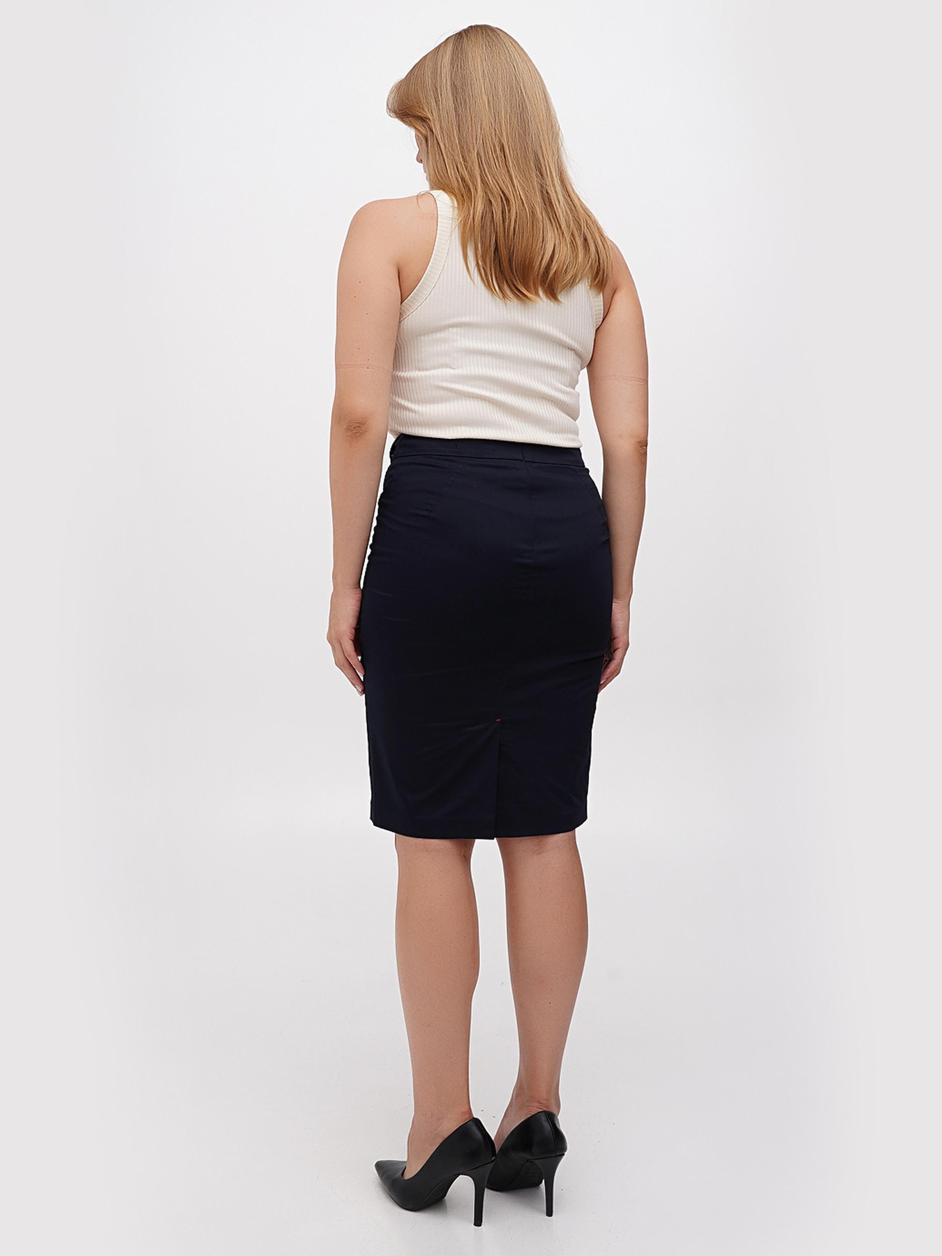 Юбка мини Sassofono модель A271-SC-3504_черный Фото