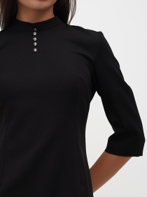 Платье мини Sassofono модель A271-SC-3499_черный Фото