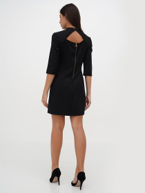 Платье мини Sassofono модель A271-SC-3499_черный Фото