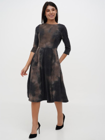 Платье миди Sassofono модель A271-SC-1930 Фото