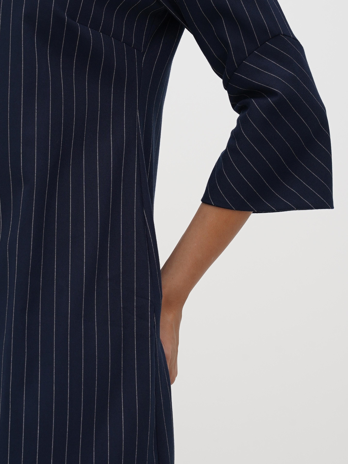 Платье мини Sassofono модель A271-SC-1932_темно_синий Фото