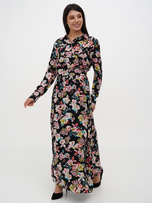 Платье макси Sassofono модель A271-SF-3770 Фото