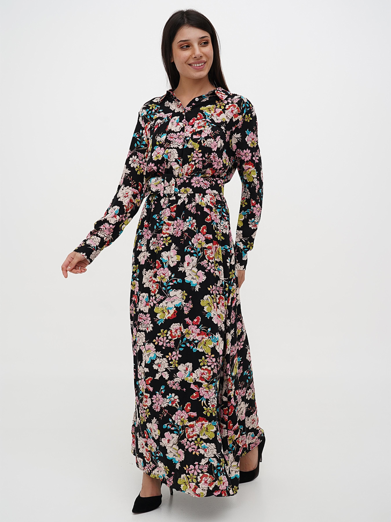 Сукня максі Sassofono модель A271-SF-3770 Фото