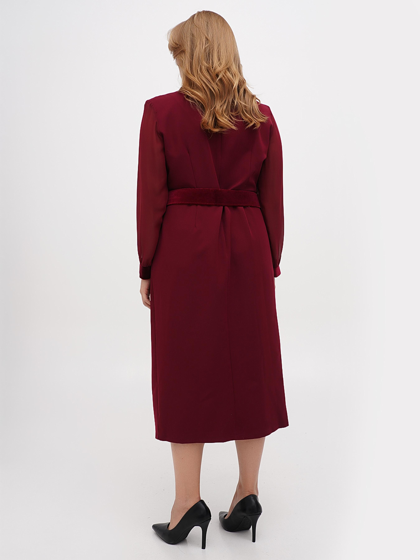 Платье миди Sassofono модель A271-SC-3431 Фото