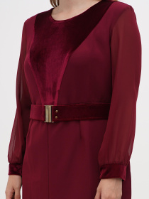 Платье миди Sassofono модель A271-SC-3431 Фото