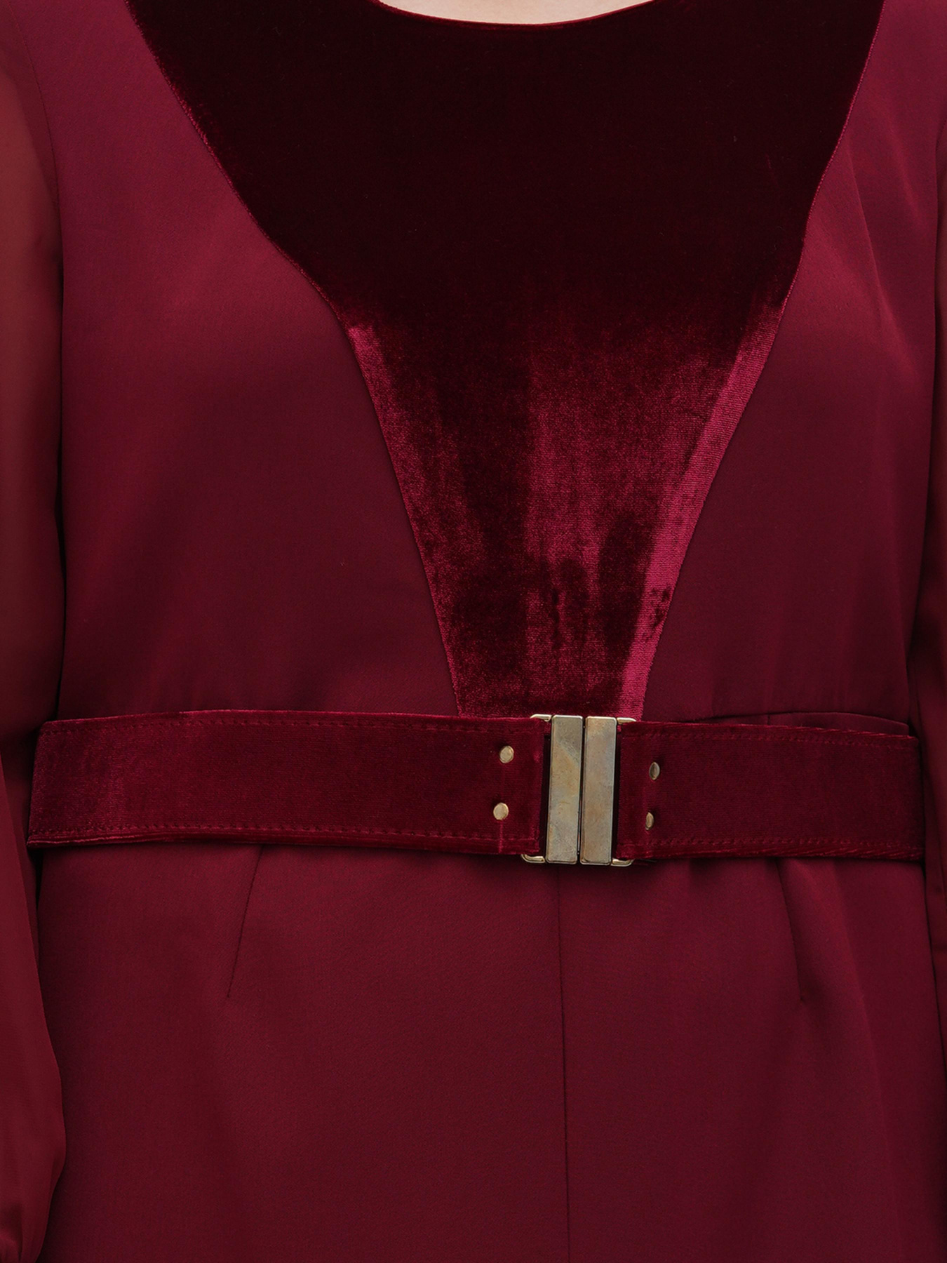 Сукня міді Sassofono модель A271-SC-3431 Фото