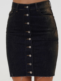 Джинсовая юбка Sassofono модель A271-SF-3567 Фото