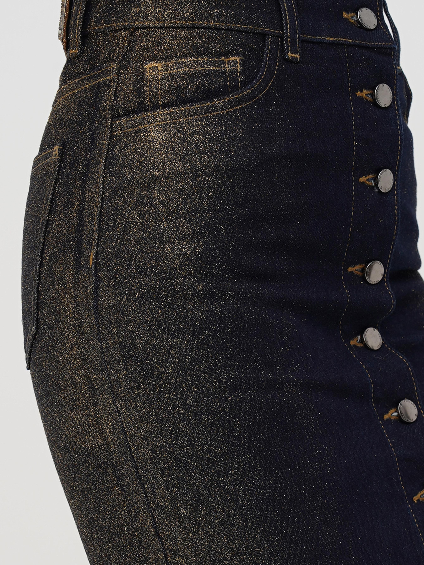 Джинсова спідниця Sassofono модель A271-SF-3567 Фото