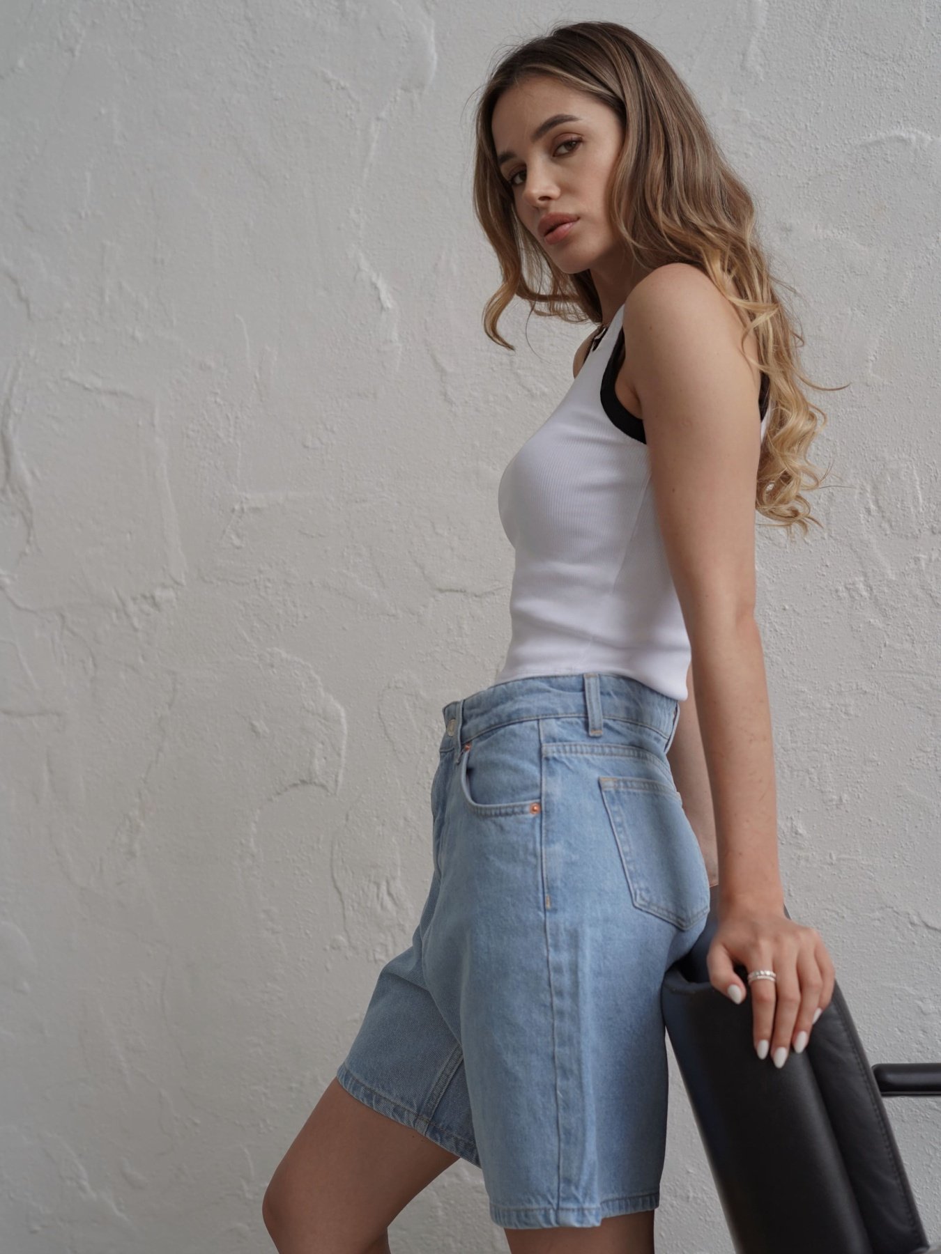 Шорты джинсовые Twice модель 7715_ Фото