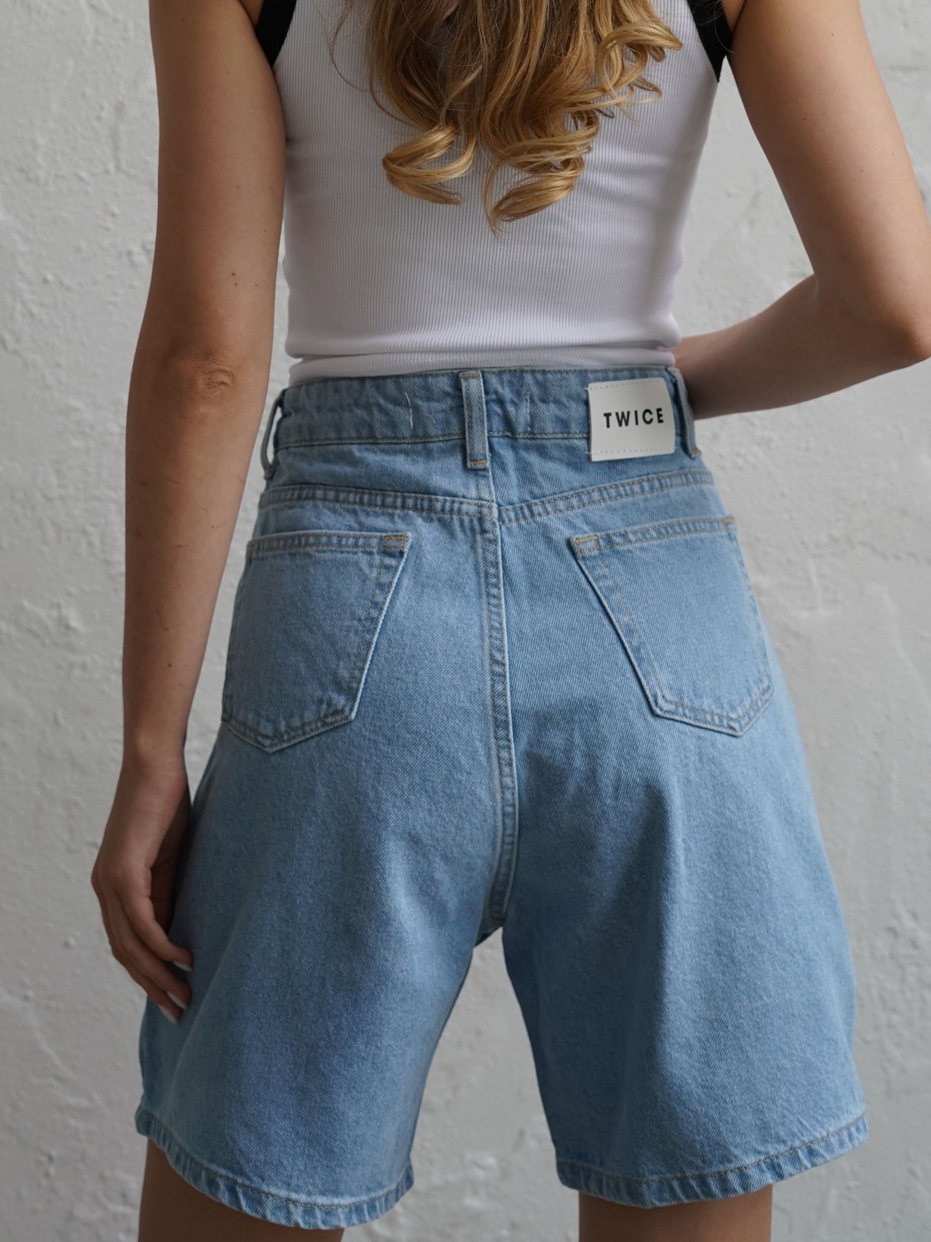 Шорты джинсовые Twice модель 7715_ Фото