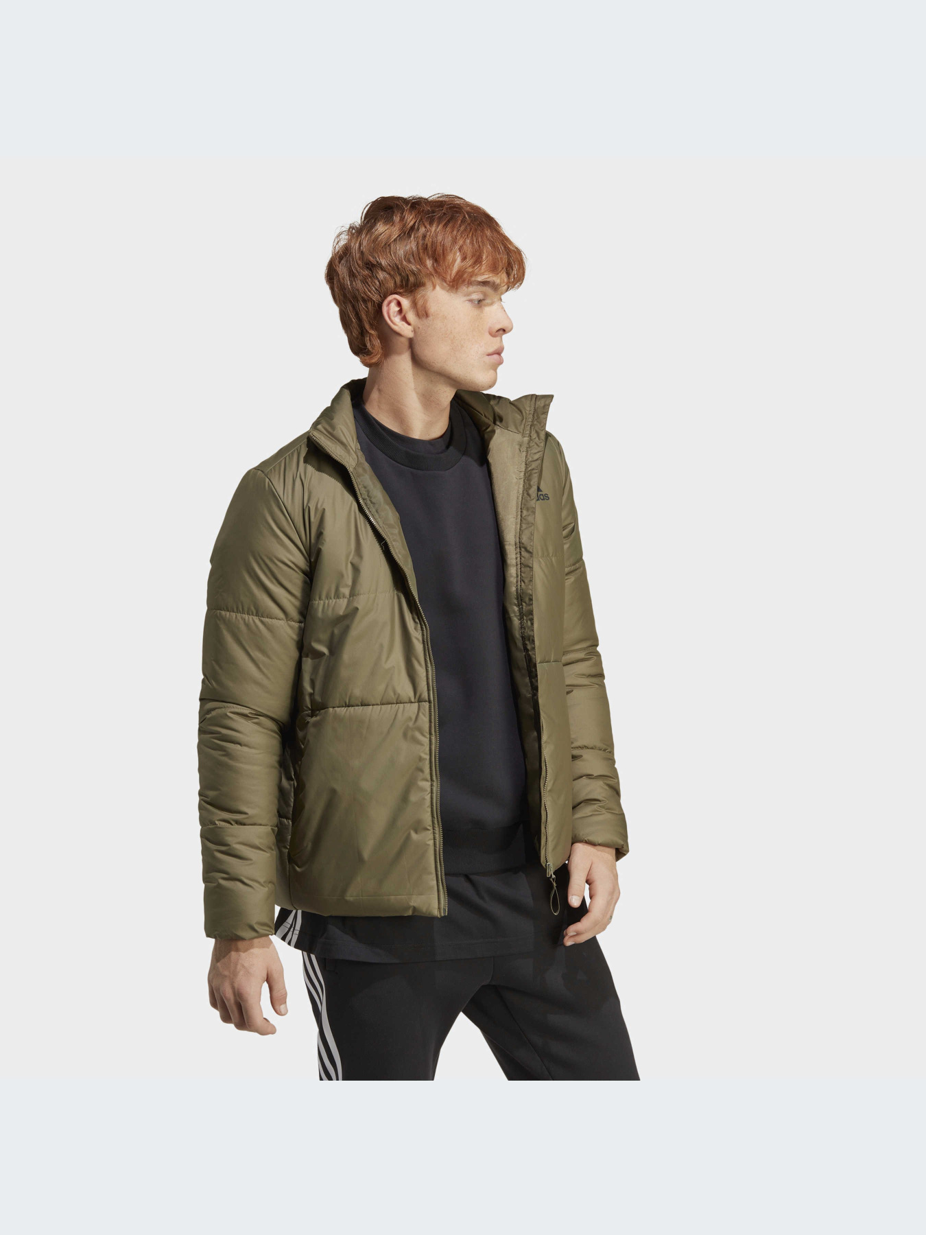 Демисезонная куртка Adidas 3 Stripes модель HT8710 Фото