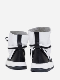 Черевики ISSA Plus модель OB2-391_белый/черный Фото