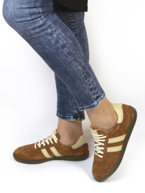 Кеды низкие It-girl модель 71279-G2353-25185-brown Фото