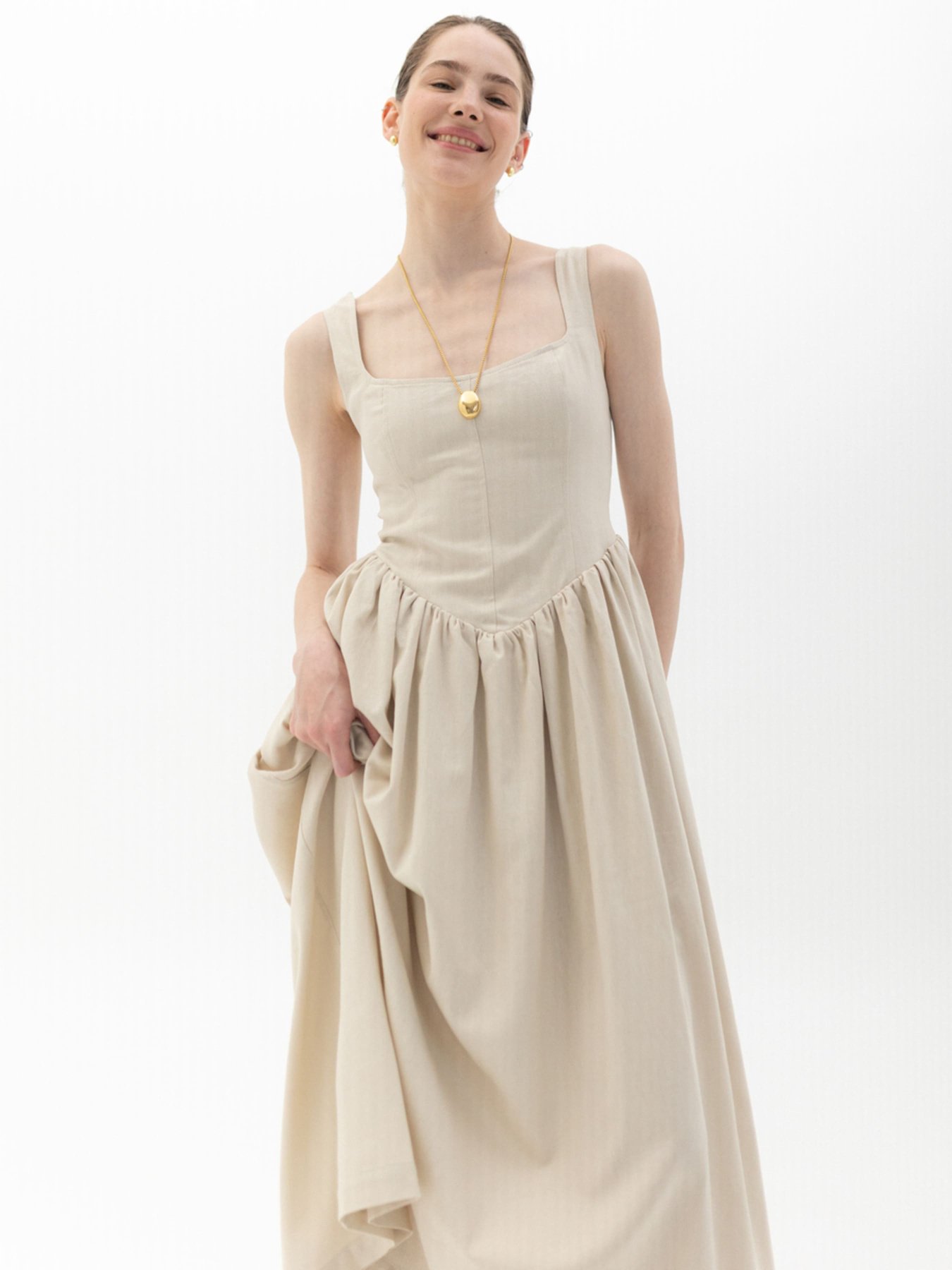 Платье макси Twice модель 240534224010 Фото