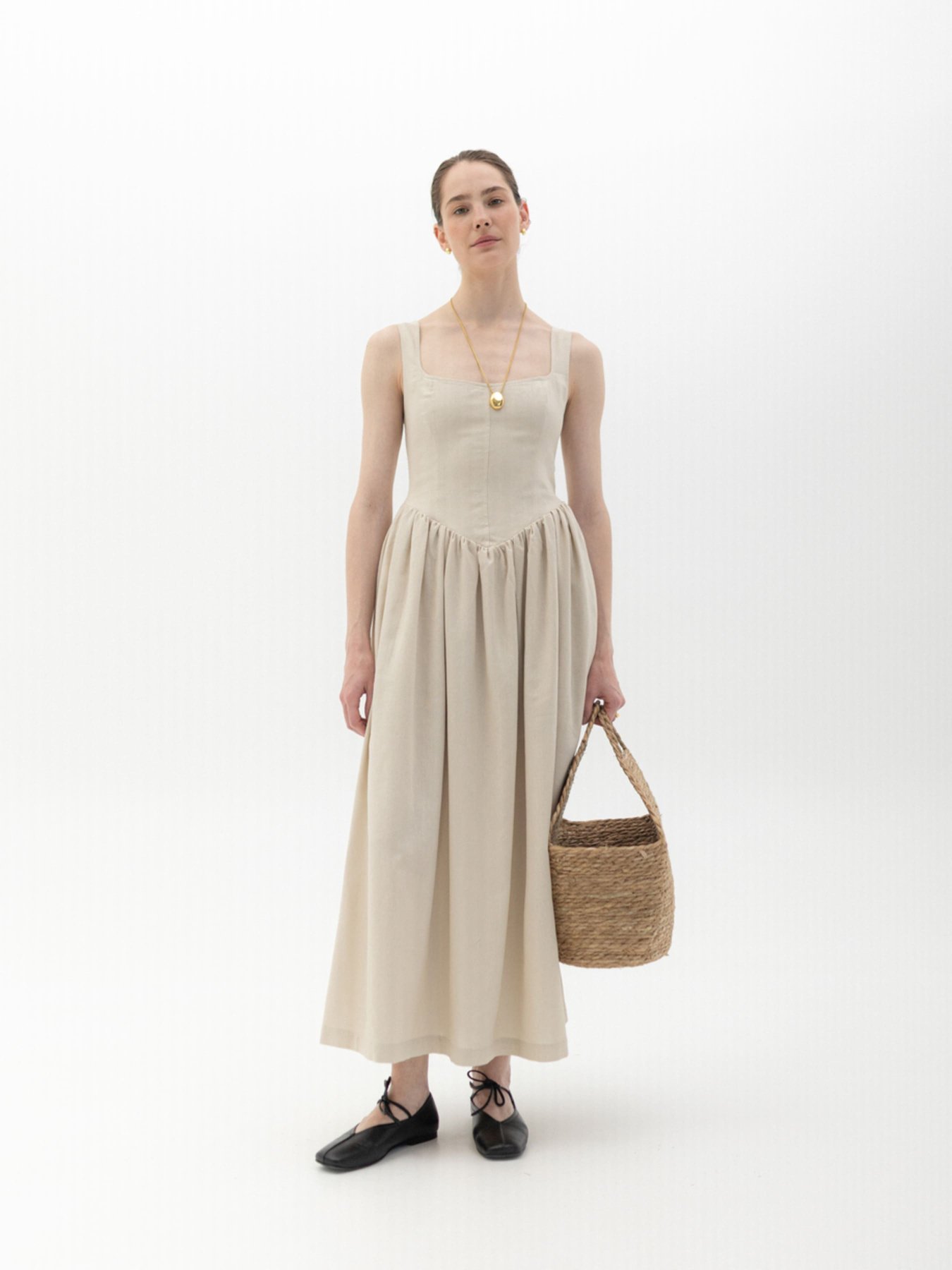 Платье макси Twice модель 240534224010 Фото