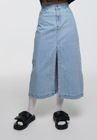 Юбки Юбка Джинсовая модель dr21-skrts-blue Фото