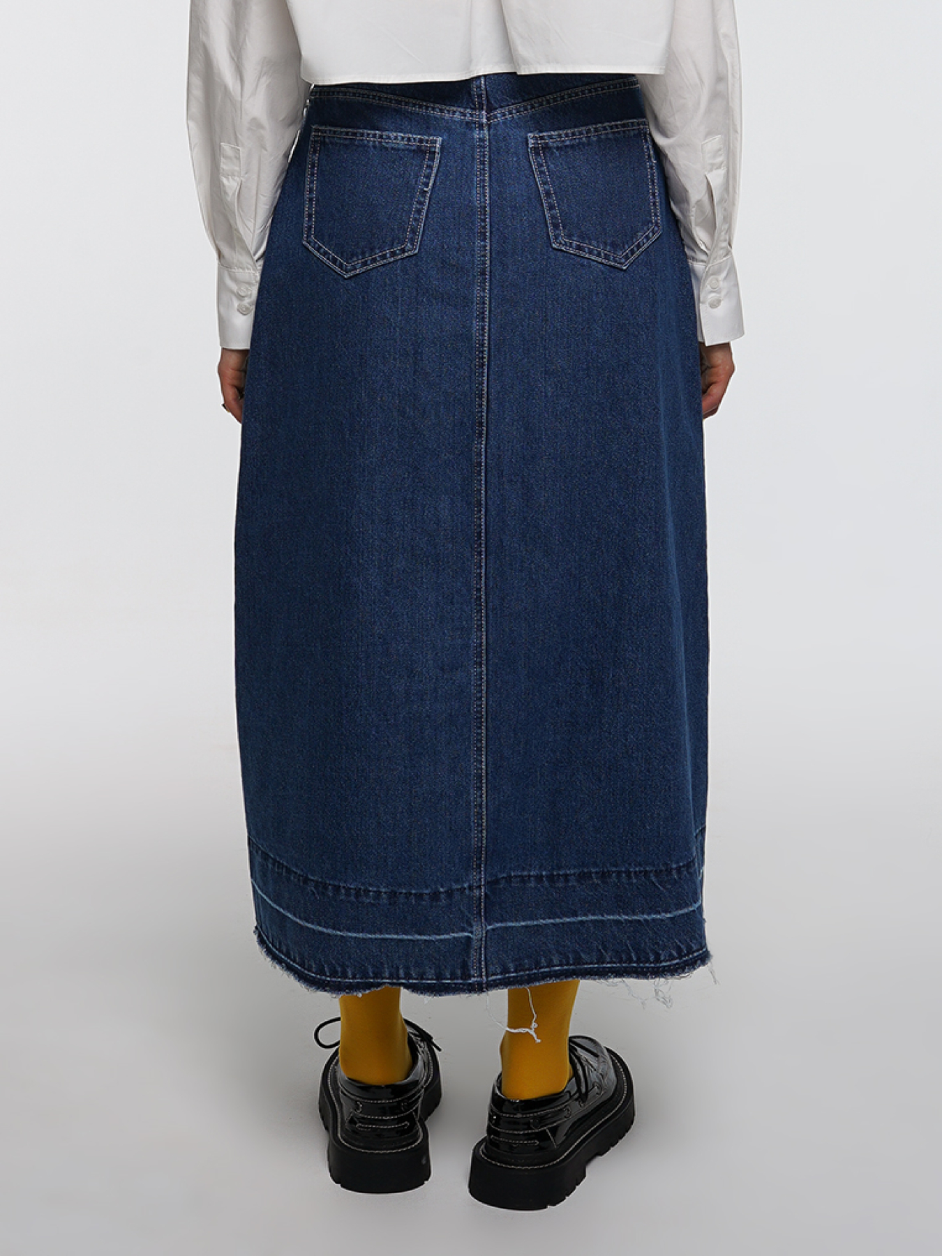 Юбки Юбка Джинсовая модель dr21-skrts-darkblue Фото