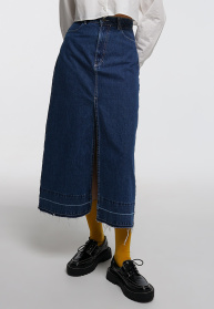 Юбки Юбка Джинсовая модель dr21-skrts-darkblue Фото