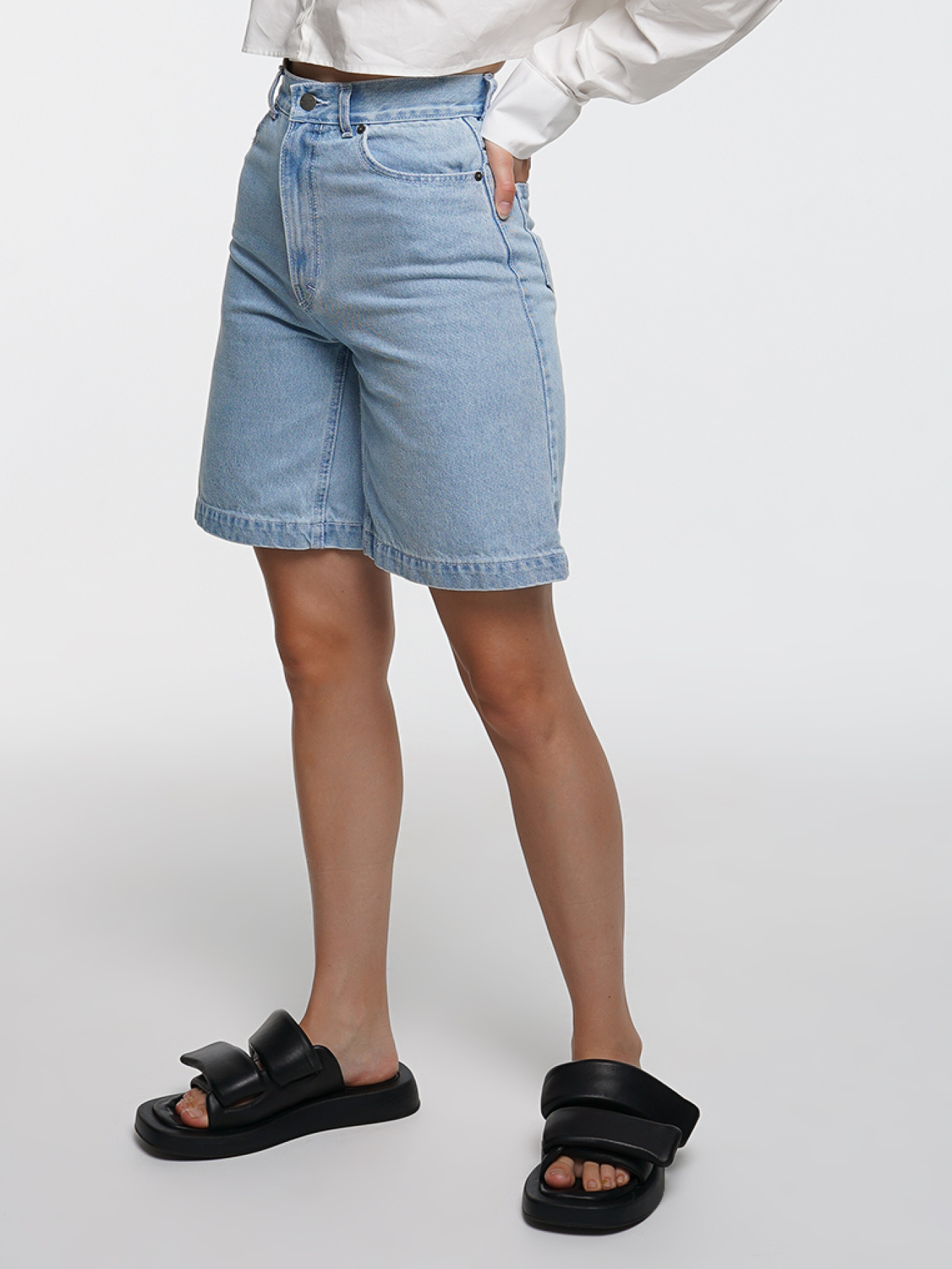 Шорты Шорты джинсовые модель dr21-shrts-blue Фото