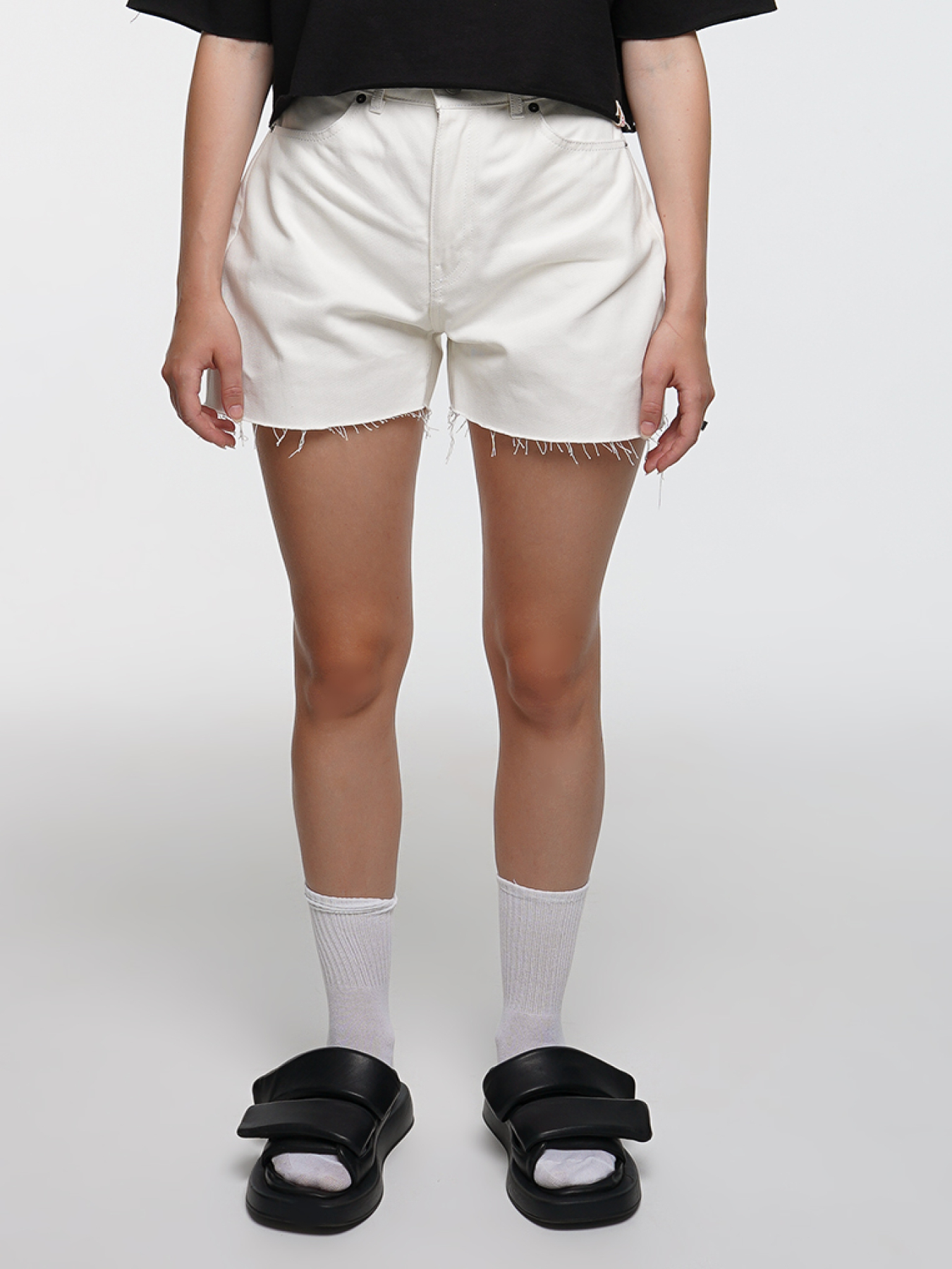 Шорты Шорты джинсовые модель dr21-shrts-white Фото