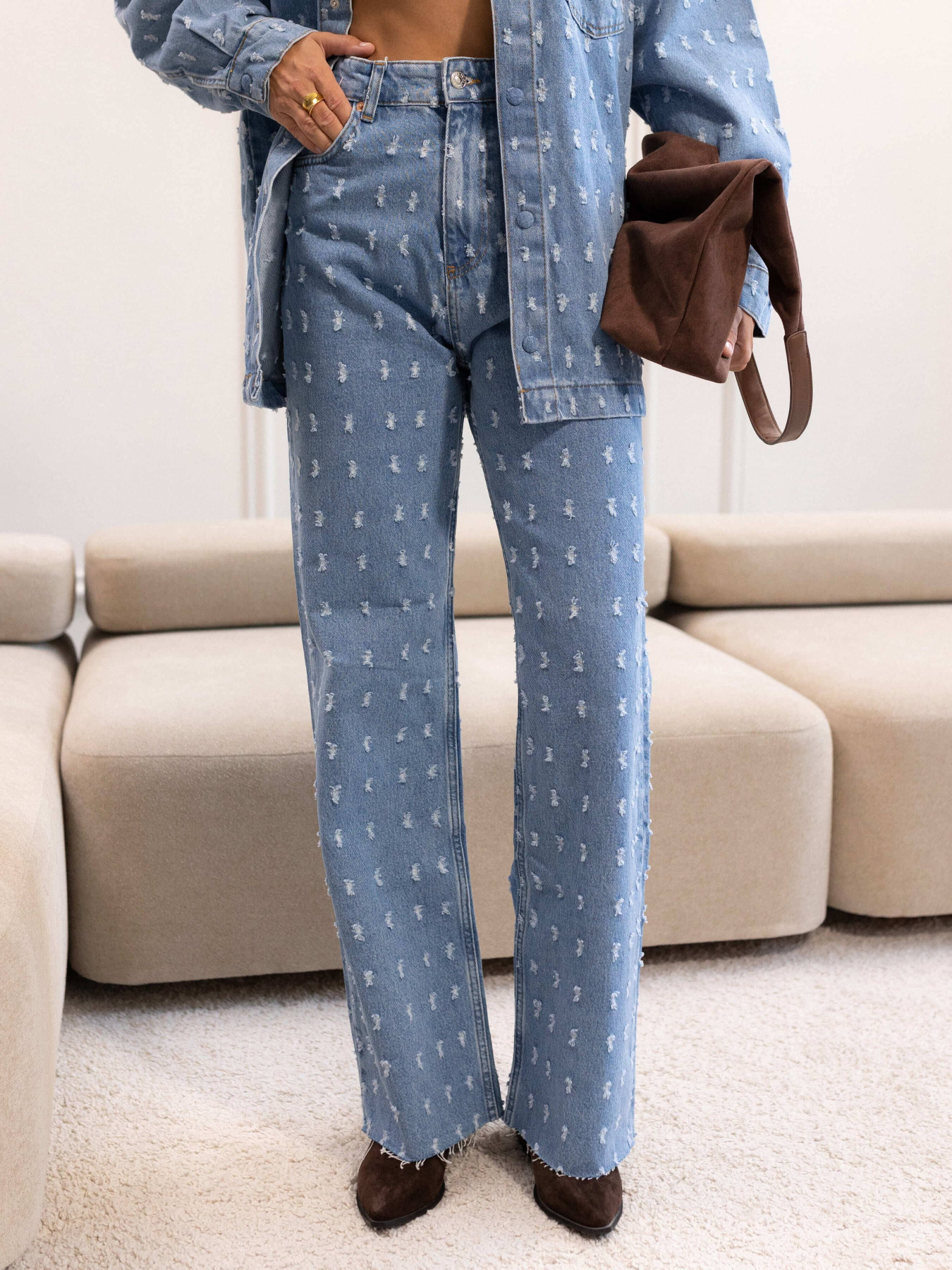 Прямые джинсы Twice модель 2451005 Фото