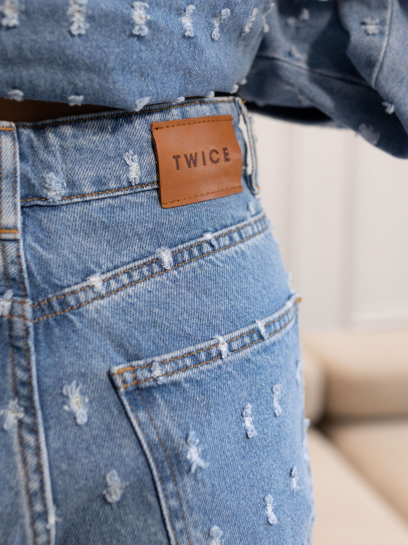 Прямі джинси Twice модель 2451005 Фото