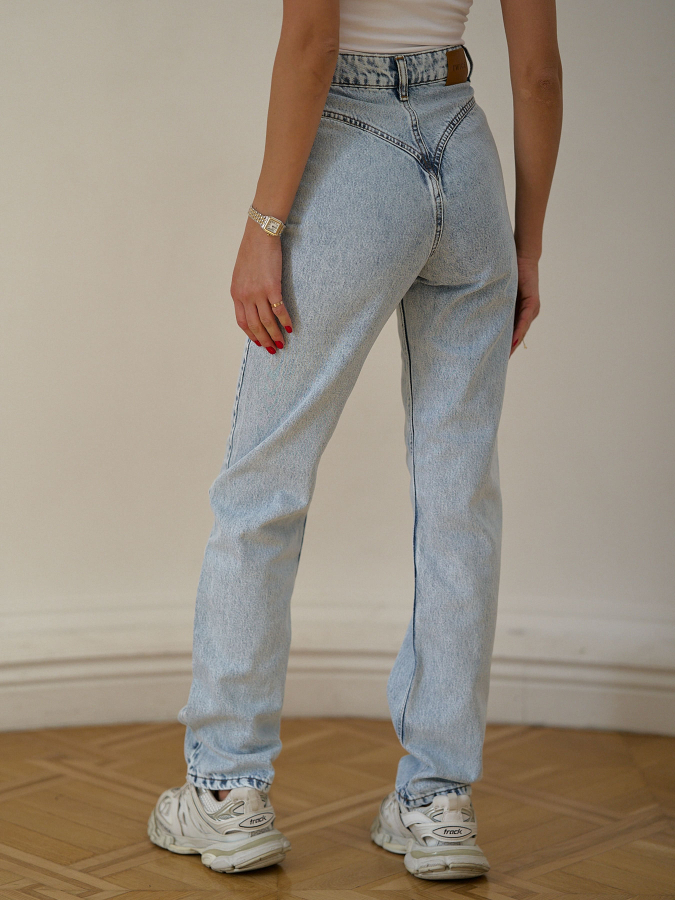 Прямые джинсы Twice модель 2470405 Фото