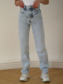 Прямые джинсы Twice модель 2470405 Фото