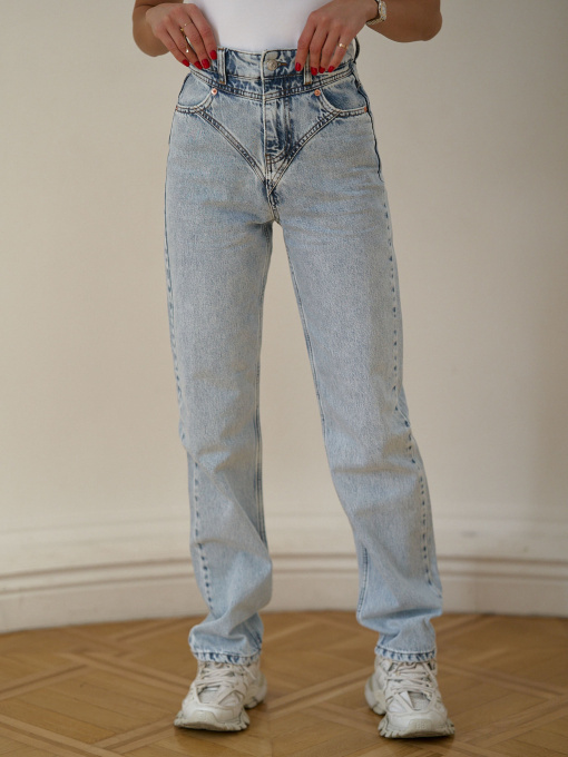 Прямые джинсы Twice модель 2470405 Фото