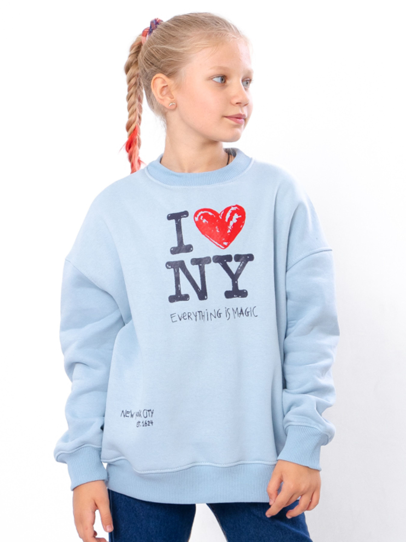 Свитшот Носи своє модель 6416-025-33-svtlo-blakitnij Фото